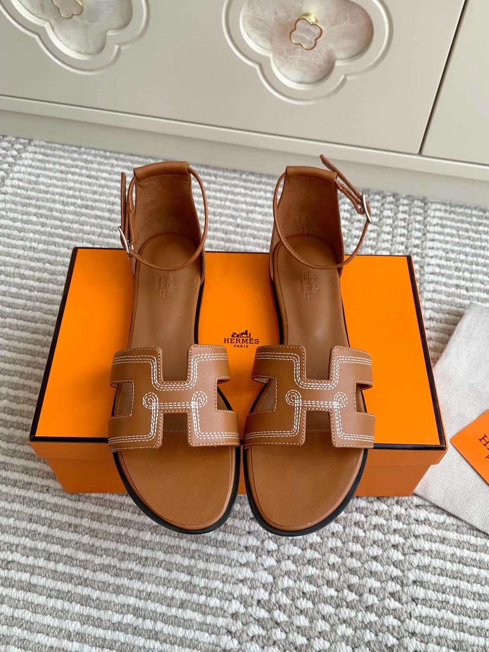 Hermes flat sandal-10